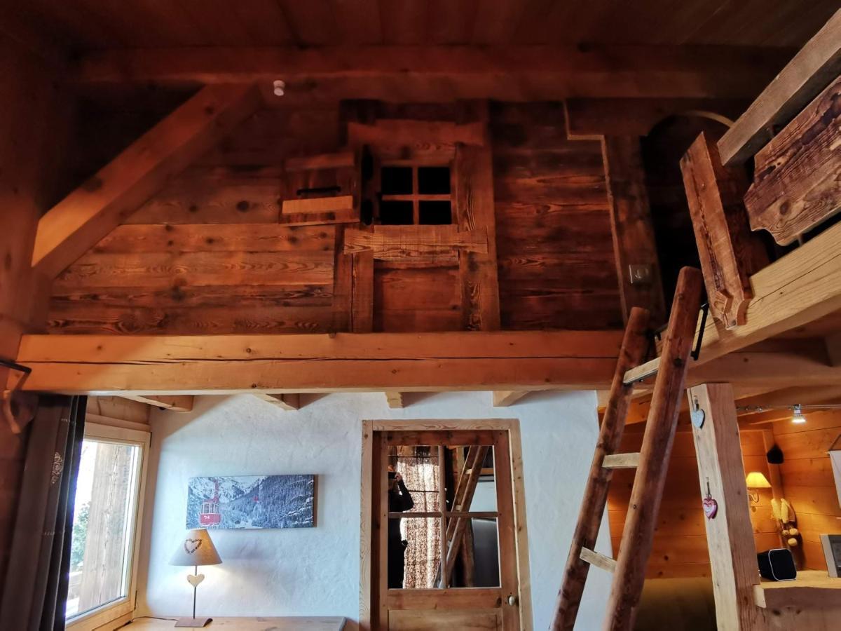 Petit Chalet Individuel De Caractere Megève Exterior foto